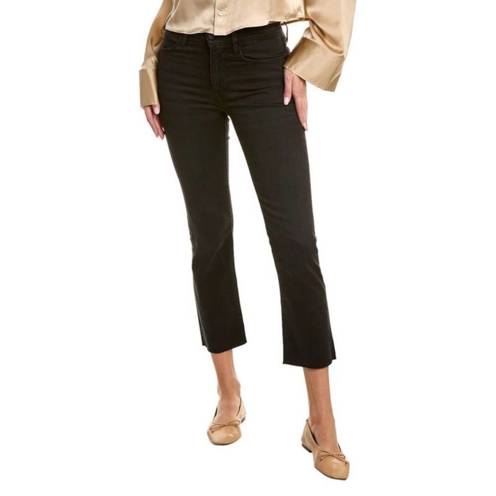FRAME Denim Le High Kerry Straight Jean size 27 crop raw hem